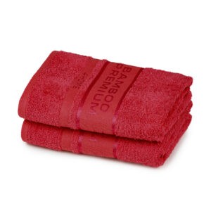 4Home Bamboo Premium uterák červená