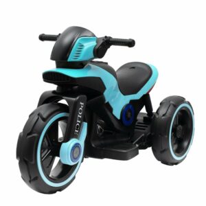 Baby Mix Detská elektrická motorka Polica modrá