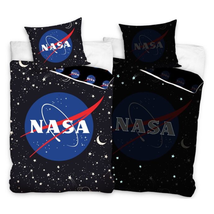 Carbotex Bavlnené obliečky NASA Vesmír svietiace