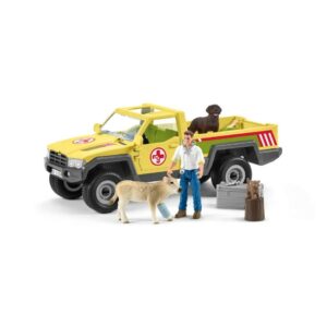 Schleich 42503 Záchranné terénne auto s veterinárom